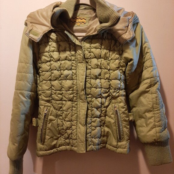 Taxijeans quilted pale green jacket - Picture 5 of 6
